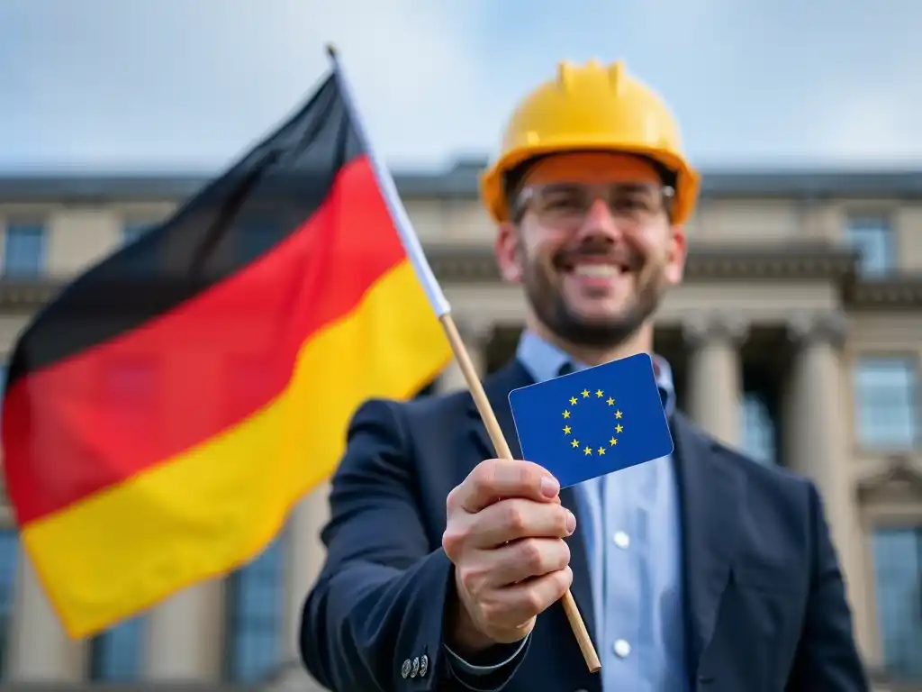 Almanyada Mavi Kart vizesi, Blaue Karte EU, çalışma vizesi, açmanyada çalışma, almanyada iş